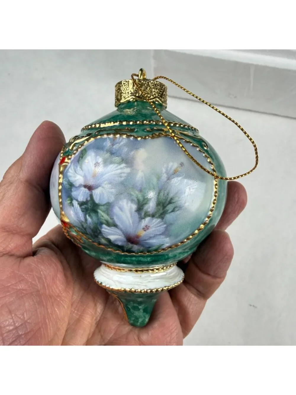 Vintage 1998 Lena Liu's Ornaments Ruby Throated and Anna's Hummingbird